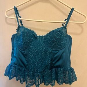Sincerely Jules Blue Lace Bra